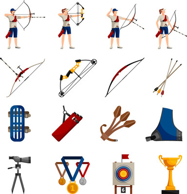 弓箭射擊運動項目道具與器材設計大全